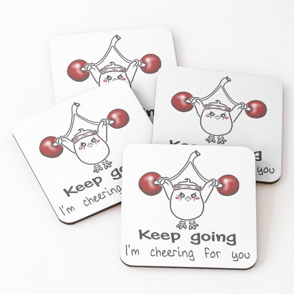 Item preview, Keep Going – Cute Strong Bird Gift designed and sold by Samaya-.