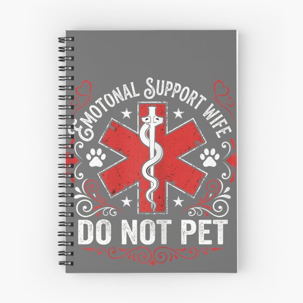 Item preview, Emotional Support Wife Do Not Pet Medical Funny Matching designed and sold by KristineLi.