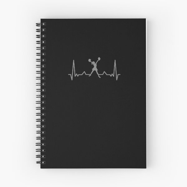 Item preview, Cheerleader Heartbeat Pulse ECG Graphic designed and sold by SoyLamderma.