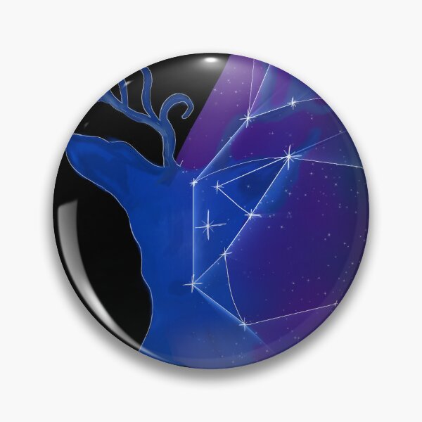 Item preview, Celestial Stag Constellation - Cosmic Deer Fantasy Art designed and sold by Astral-AL.