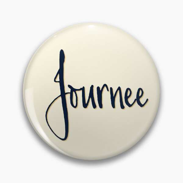 Item preview, JOURNEE personalized type design designed and sold by CharlottePlaceArt.