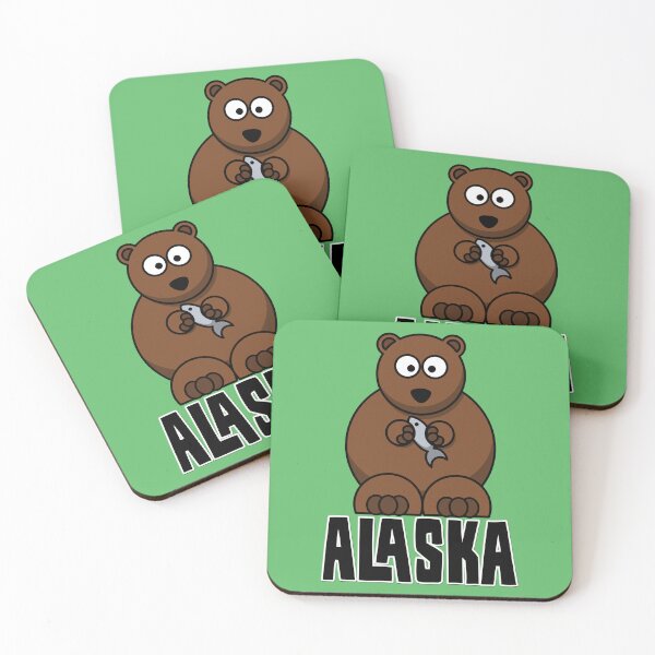 Item preview, Alaska Bear Cartoon designed and sold by AlaskaExtreme.