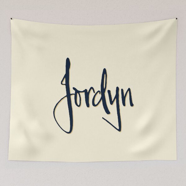 Item preview, JORDYN personalized type design designed and sold by CharlottePlaceArt.