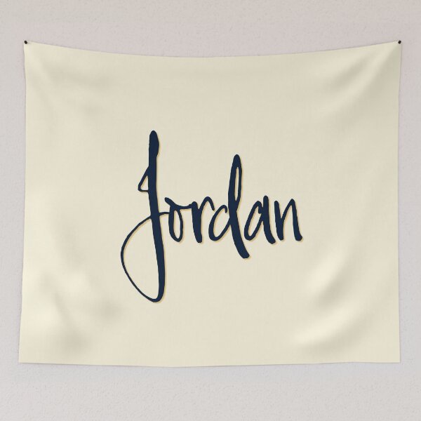 Item preview, JORDAN personalized type design designed and sold by CharlottePlaceArt.