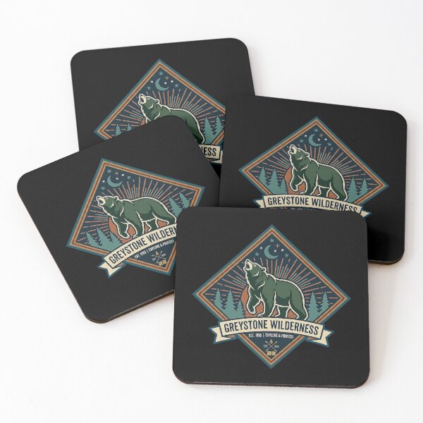Item preview, Vintage Greystone Wilderness Diamond Bear Graphic designed and sold by Global-Command.