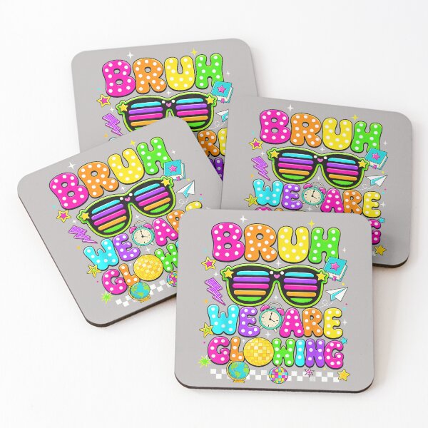 Item preview, Bruh We are Glowing in My Glowing Era Hello Summer designed and sold by mjohnson9.