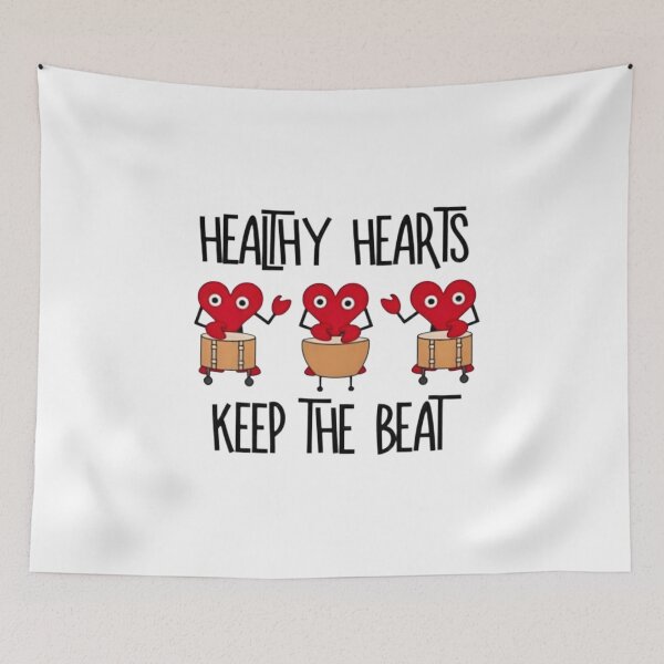 Item preview, Healthy Hearts Black Text designed and sold by SoyLamderma.