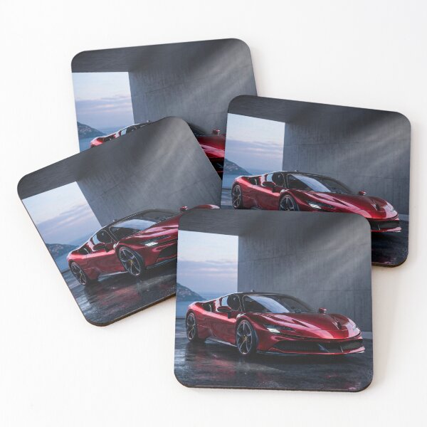 Item preview, Twin Turbo Exotic Supercar Wet Concrete Coastal Sunset designed and sold by RevUpDesign.