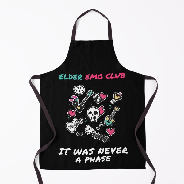 Item preview, Elder Emo Club It Was Never A Phase 2000s Nostalgia Design designed and sold by VectorForge.