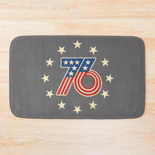 Item preview, 50th Birthday 1976 USA Bicentennial Groovy Retro Number 76 designed and sold by KristineLi.