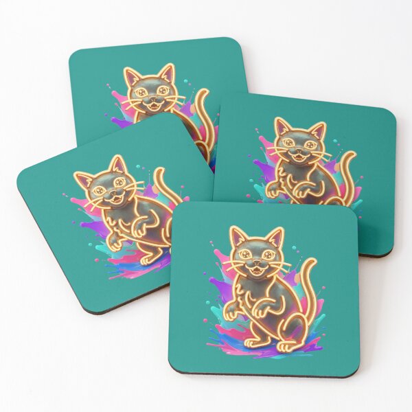 Item preview, Neon Kitty Collection designed and sold by Mattigiov.