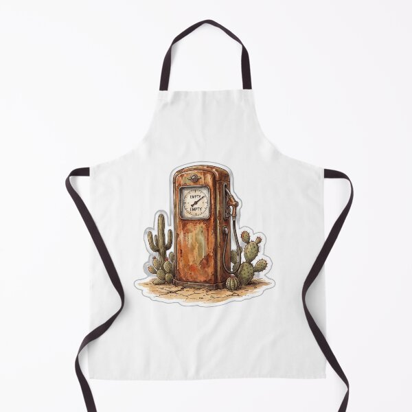 Item preview, All Peopled Out Empty Gas Pump Vintage Desert designed and sold by ryanguas.