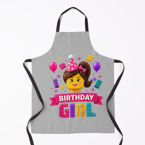 Item preview, Building Bricks Birthday Girl Party Master Builder Blocks designed and sold by mjohnson9.