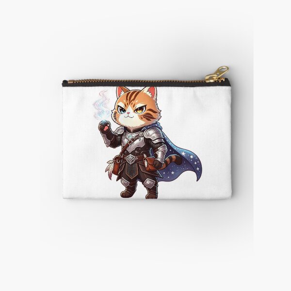 Item preview, The Starry Battle-Mage - Cute Felis Nigripes Wizard designed and sold by ABYSSLAB.