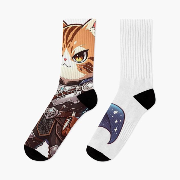 Item preview, The Starry Battle-Mage - Cute Felis Nigripes Wizard designed and sold by ABYSSLAB.