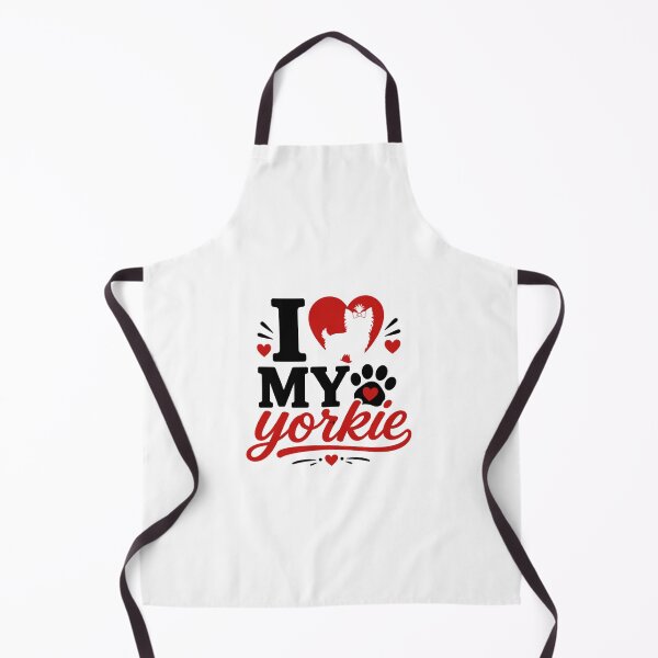 Item preview, I Heart My Yorkie | Cute Yorkshire Terrier Dog Lover Typography designed and sold by tmachtan.
