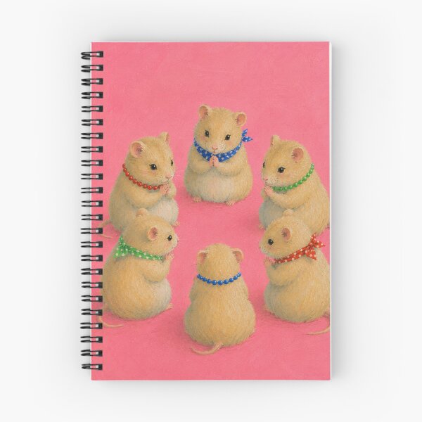 Item preview, Nursery Playroom Hamster Meeting Illustration designed and sold by bosamji.
