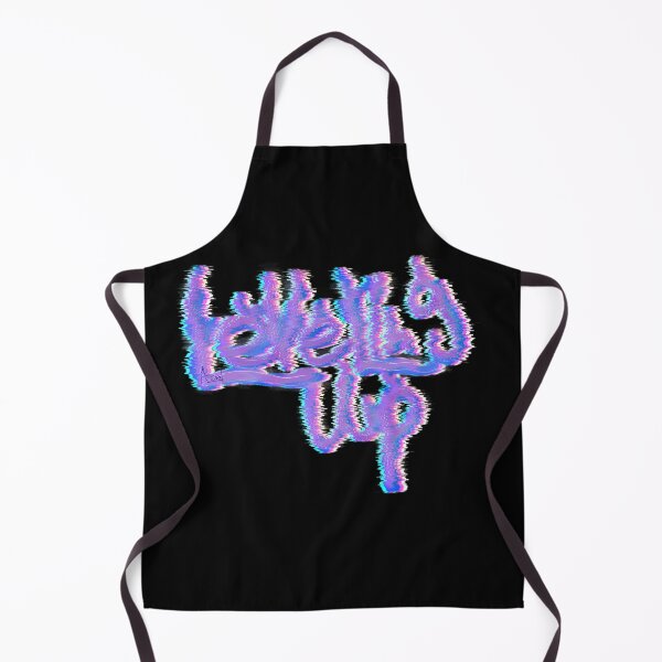 Item preview, Leveling Up Neon Glitch Text Art designed and sold by Astral-AL.