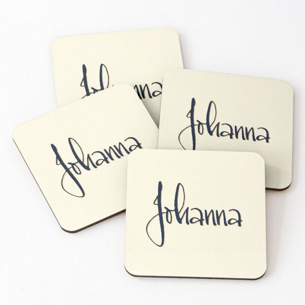 Item preview, JOHANNA personalized type design designed and sold by CharlottePlaceArt.