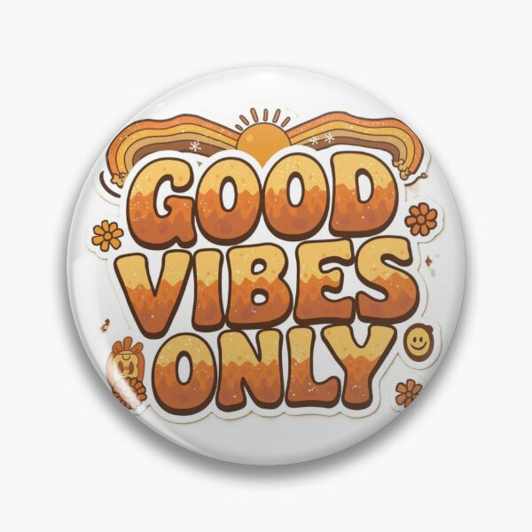 Item preview, Good Vibes Only | Retro 70s Positive Energy Typography Design designed and sold by Cartoon art with a purpose ❤️ Supporting Althea’s friends .