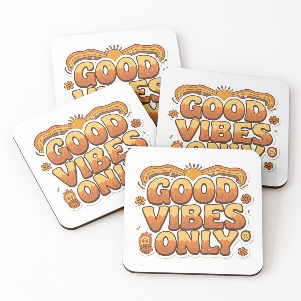 Item preview, Good Vibes Only | Retro 70s Positive Energy Typography Design designed and sold by Cartoon art with a purpose ❤️ Supporting Althea’s friends .