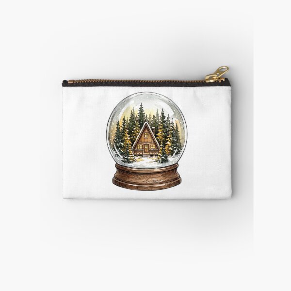 Item preview, Cozy Cabin Snow Globe Introvert Dream Home Forest designed and sold by ryanguas.
