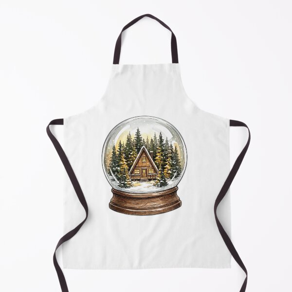 Item preview, Cozy Cabin Snow Globe Introvert Dream Home Forest designed and sold by ryanguas.