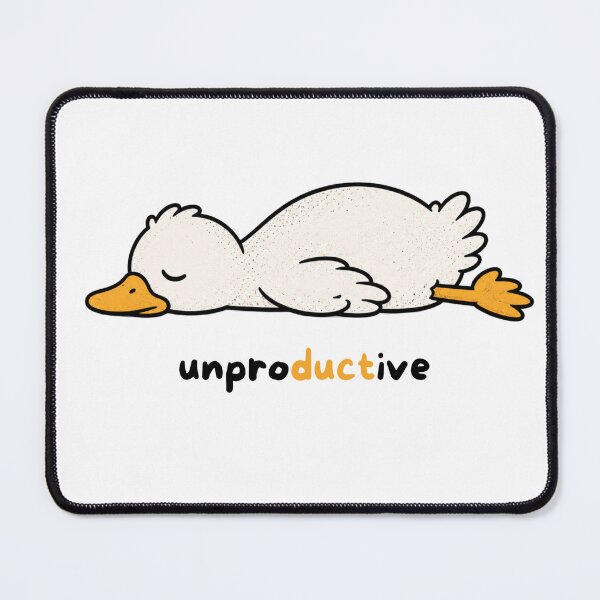 Item preview, Unproductive Duck Shirt Funny Lazy Duck Sweatshirt designed and sold by Backsay.