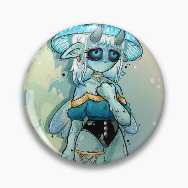Item preview, Mushroom Demon - Pixie Parasol designed and sold by TinyKatCreative.