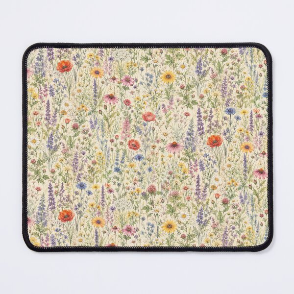 Item preview, Wildflower meadow watercolor pattern designed and sold by Side Quest Co..