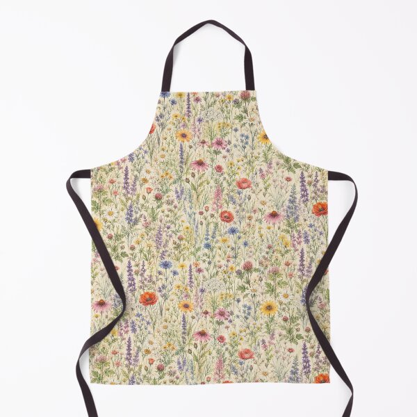 Item preview, Wildflower meadow watercolor pattern designed and sold by Side Quest Co..