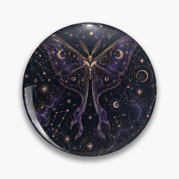Item preview, Lunar Moth & Constellations - Mystical Boho Full-Cover Phone Case Design designed and sold by Saniyamirza07.
