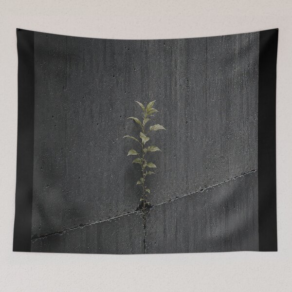 Item preview, Nature Always Returns Brutalist Concrete Wall  designed and sold by Saint Arts Studio.