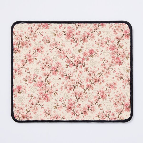 Item preview, Vintage sakura with postal accents designed and sold by Side Quest Co..