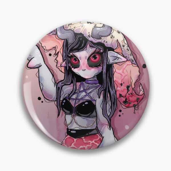 Item preview, Mushroom Demon - Devils Fingers designed and sold by TinyKatCreative.