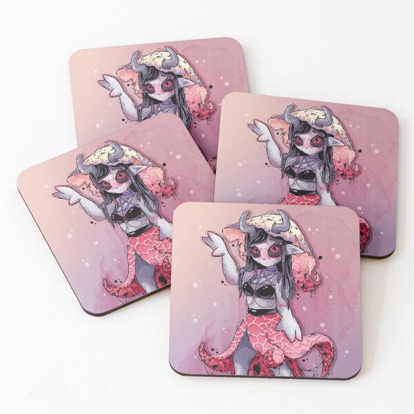 Item preview, Mushroom Demon - Devils Fingers designed and sold by TinyKatCreative.