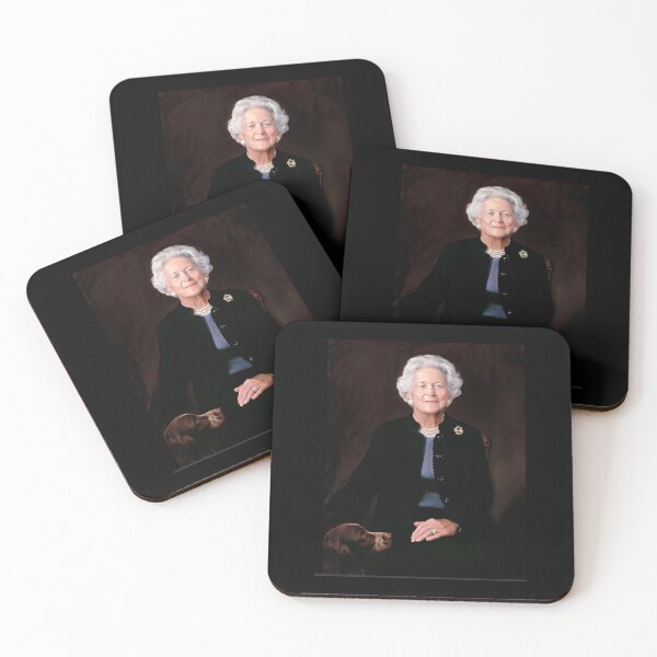 Item preview, Barbara Bush Official White House portrait designed and sold by CMooreWorx.