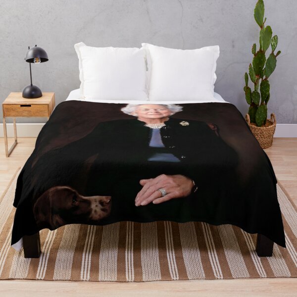 Item preview, Barbara Bush Official White House portrait designed and sold by CMooreWorx.