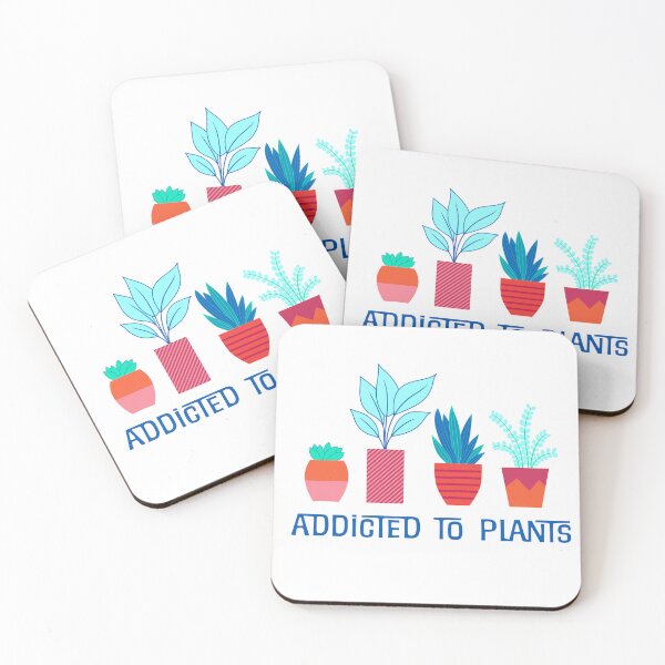 Item preview, Addicted to Plants - Psychedelic Colorway designed and sold by Happy Hue Creative Co.