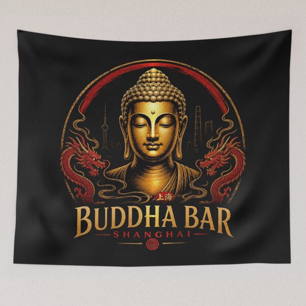 Aperçu de l'œuvre Buddha Bar Shanghai — Dragons After Dark créée et vendue par Sanctum Icons.