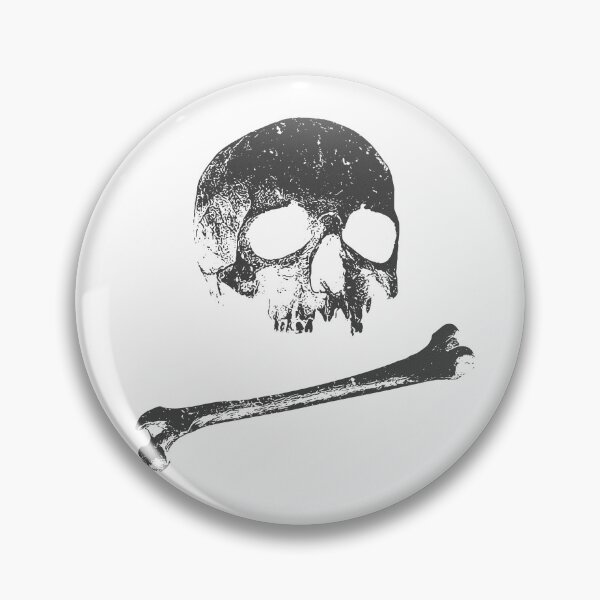 Item preview, (Gray) Skull and Bone designed and sold by calaveria.
