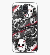 halloween shirt, Horror, Gray skull mask, Jason Voorhees, Freddy Krueger, Friday the 13th Case/Skin for Samsung Galaxy