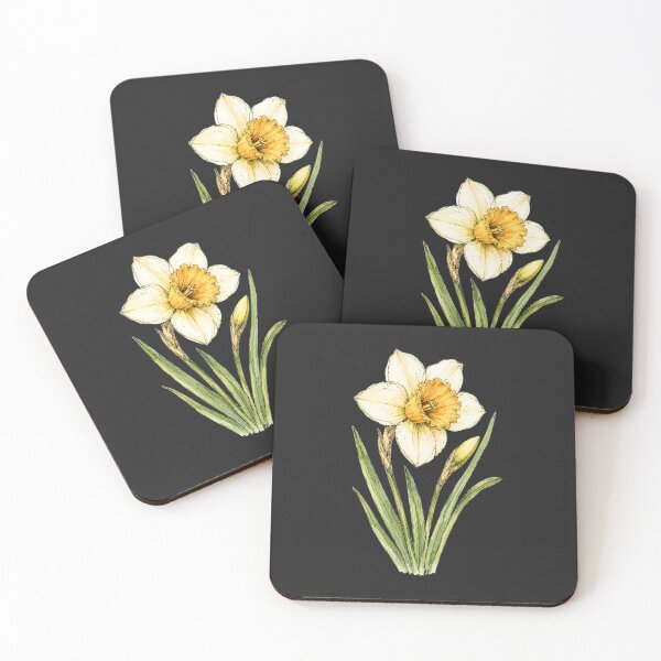 Item preview, Minimal Daffodil Botanical Watercolor designed and sold by ColorSplash123.