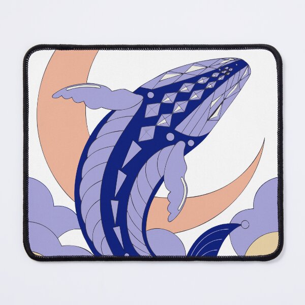 Item preview, Dream Whale in Clouds - Surreal Celestial Fantasy designed and sold by VibeVaultWear.