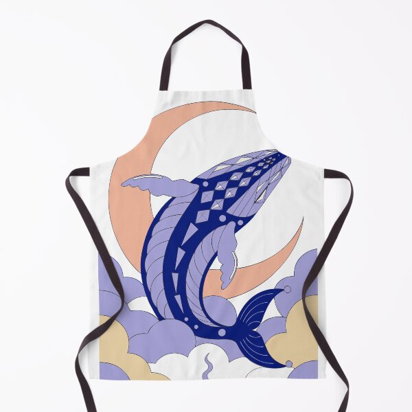 Item preview, Dream Whale in Clouds - Surreal Celestial Fantasy designed and sold by VibeVaultWear.