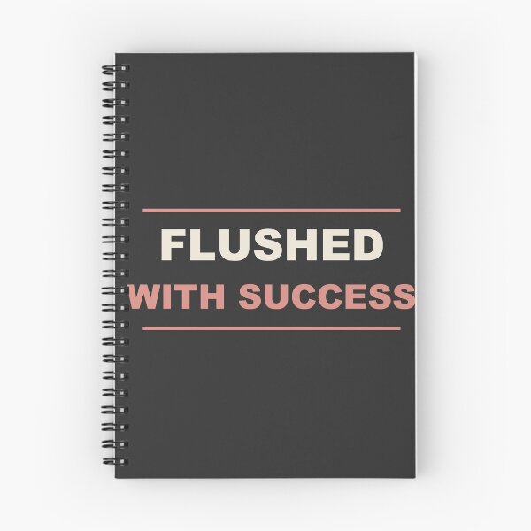 Item preview, Flushed With Success - Funny Plumber designed and sold by RetroThreadWorks.