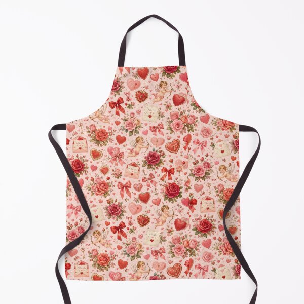 Item preview, Romantic vintage Valentine pattern designed and sold by Side Quest Co..