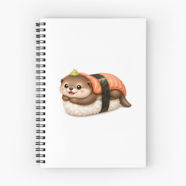 Item preview, Cute Sushi Otter Japan Character designed and sold by オルフェドリーム.