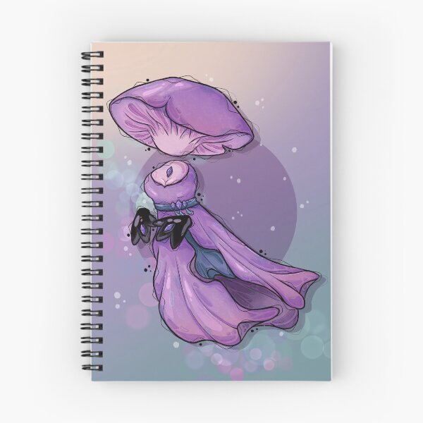 Item preview, Mushroom Spirit Shade - Amethyst Deceiver  designed and sold by TinyKatCreative.