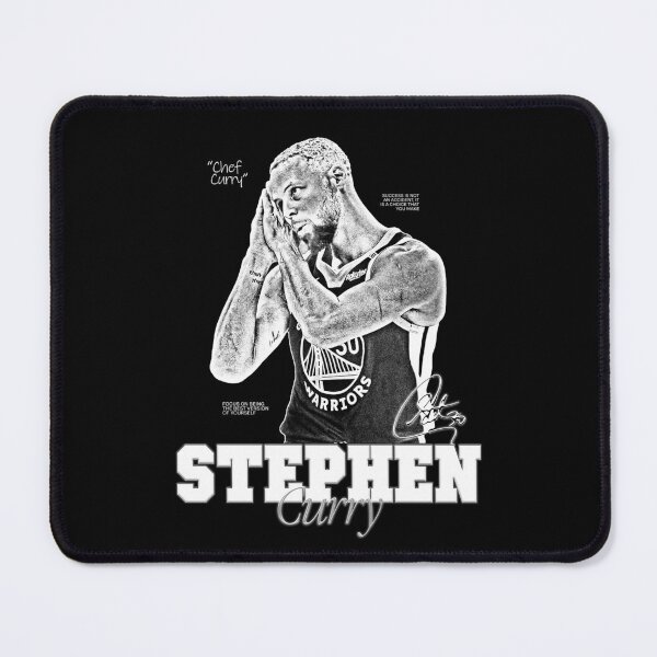 Item preview, Stephen Curry, Basketball, Sports, NBA, Black and White designed and sold by BigBossHideout.